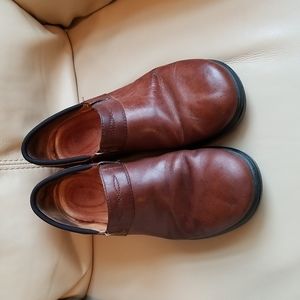 Ariat, Brown Leather Clogs, Size 9.5